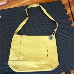 The SAK Pale Yellow Purse